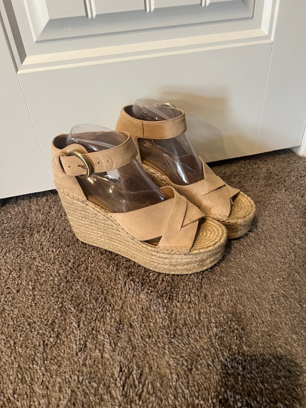 Marc Fisher LTD Amari Suede Wedge Espadrille